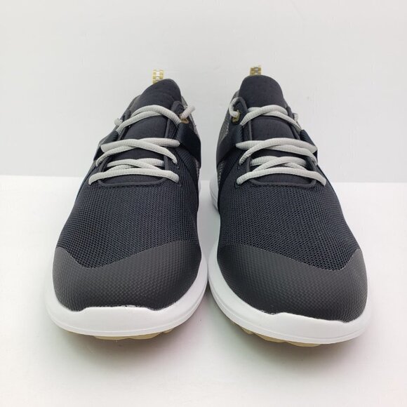 FootJoy FJ Flex Mens Sz 8 Extra Wide Black Spikeless Golf Athletic Sneaker Shoes main image 11